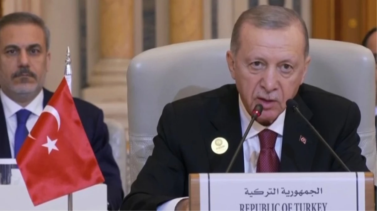 Cumhurbaşkanı Erdoğan, Riyad’daki kritik zirvede konuşuyor: Gazze’de birkaç saat değil, kalıcı barış gerek