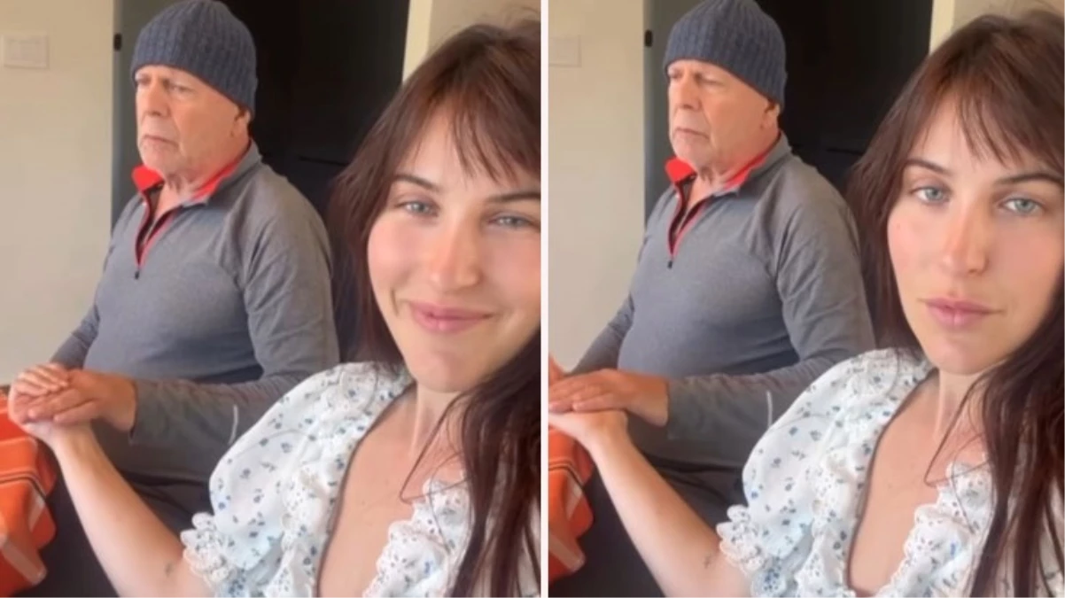 Demans hastalığına yakalanan ünlü aktör Bruce Willis’in son hali hayranlarını endişelendirdi