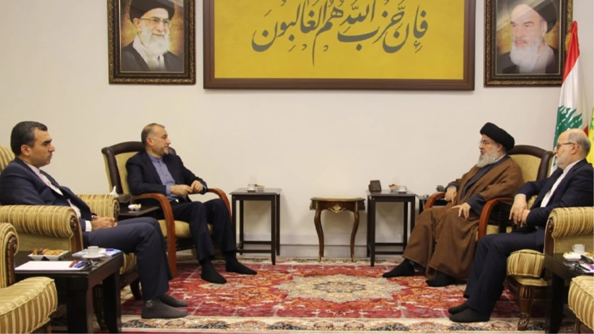 Dünya ateşkesi beklerken Lübnan’da kritik zirve! Hizbullah lideriyle görüşen İranlı bakan resti çekti