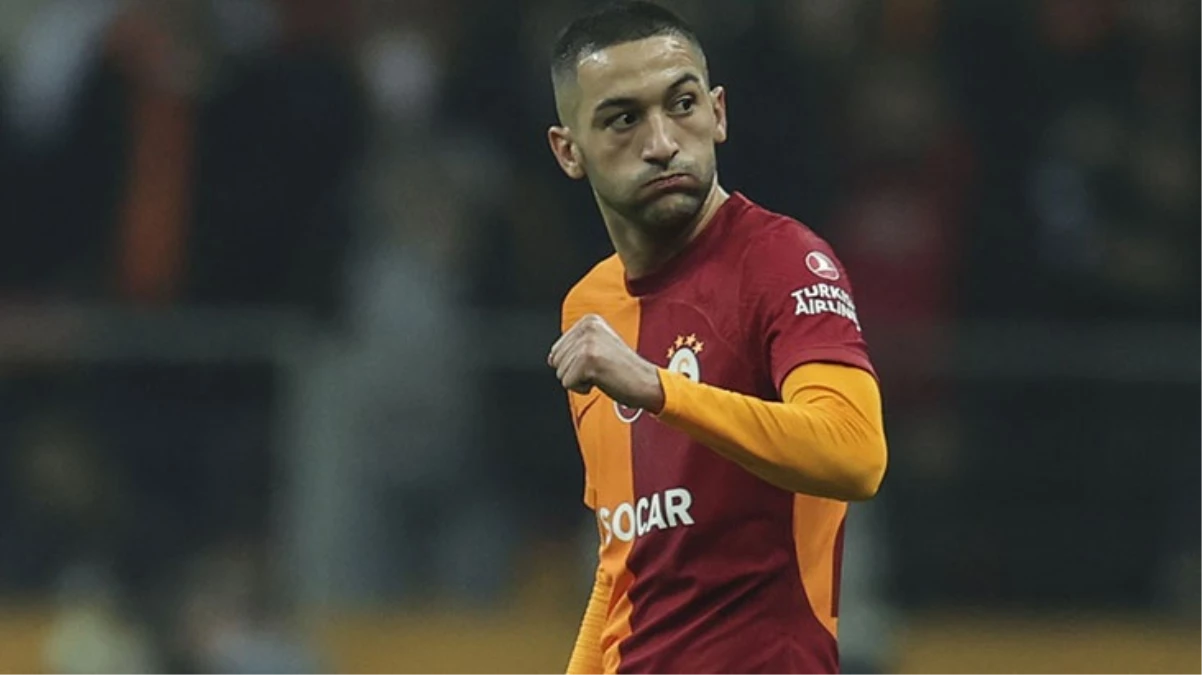 Galatasaray’da Manchester United maçının kahramanı Hakim Ziyech, Şampiyonlar Ligi’nde haftanın 11’ine seçildi
