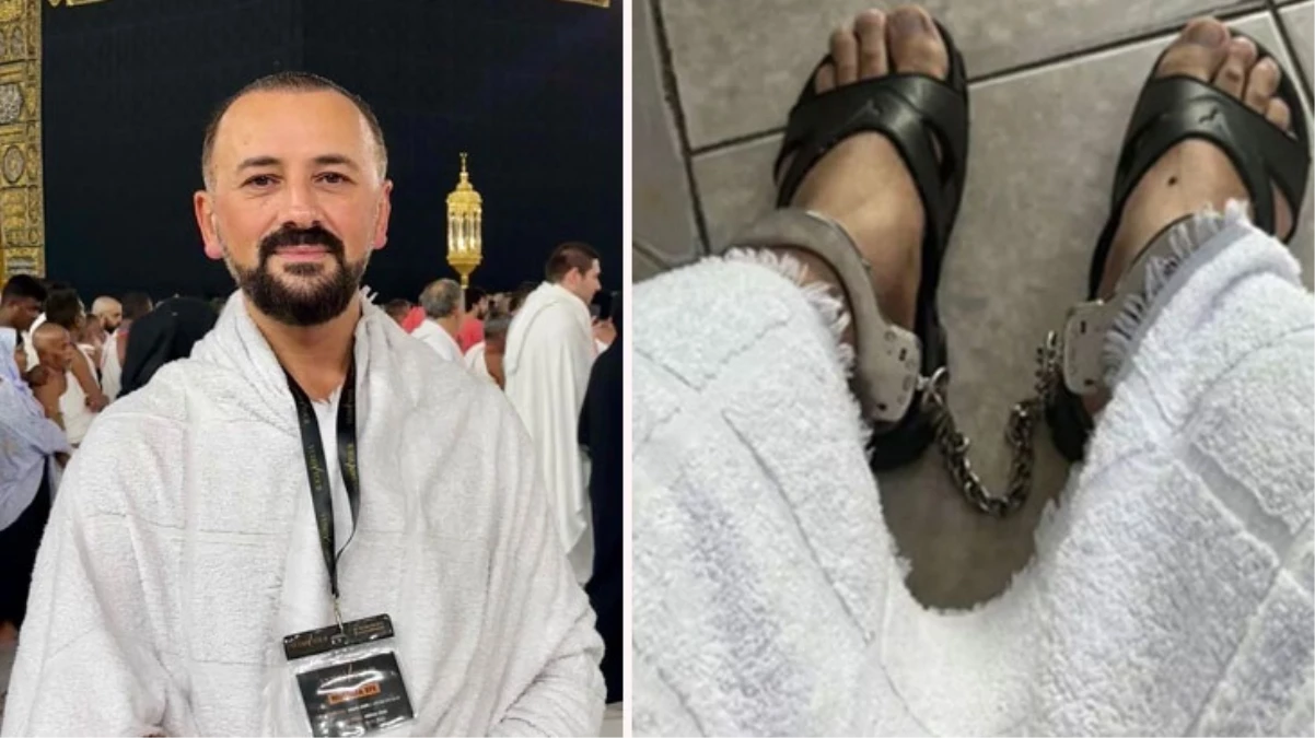“Gazze” ve “Filistin” dediği için umrede gözaltına alınıp ayağından kelepçelenen Türk imam Mustafa Efe serbest kaldı