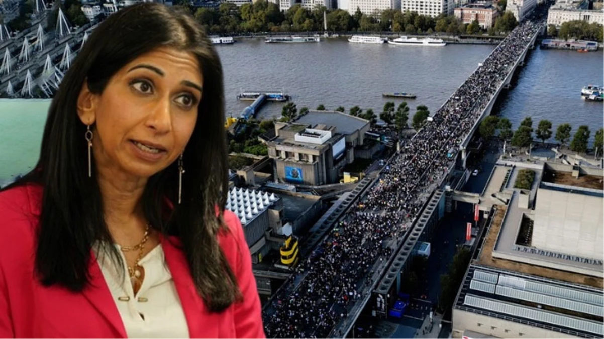 İngiltere İçişleri Bakanı Braverman’dan Filistin’e destek yürüyüşlerine tepki: Bu böyle devam edemez