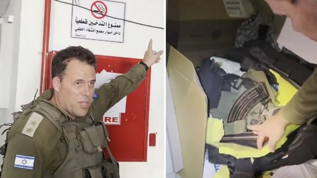 İsrail’ı karıştıran görüntüler! Şifa Hastanesi’nde ele geçirildiği iddia edilen kanıtlar eleştiri konusu oldu