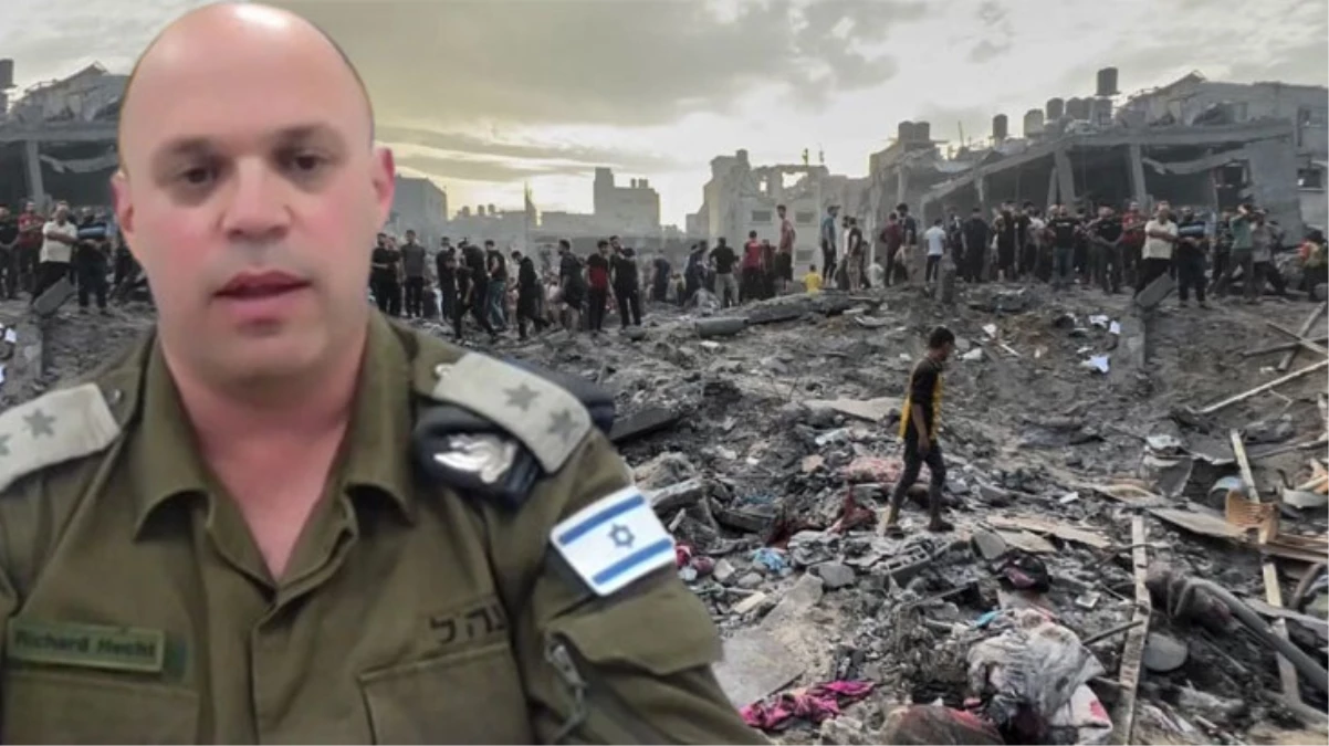 İsrail Savunma Bakanlığı Sözcüsü’nden skandal sözler! Canlı yayında savaş suçu işlediklerini itiraf etti