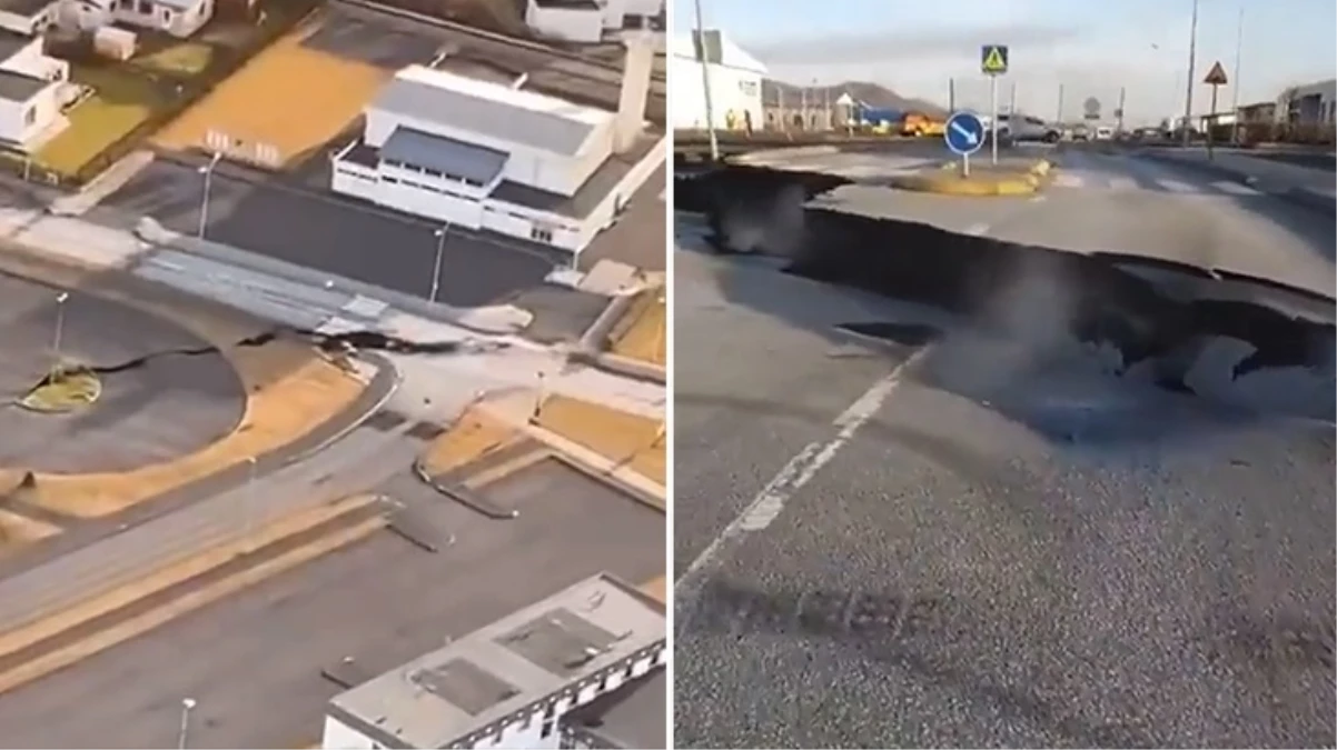 İzlanda’da sismik hareketlilik devam ediyor: Birçok yolda yarık oluştu