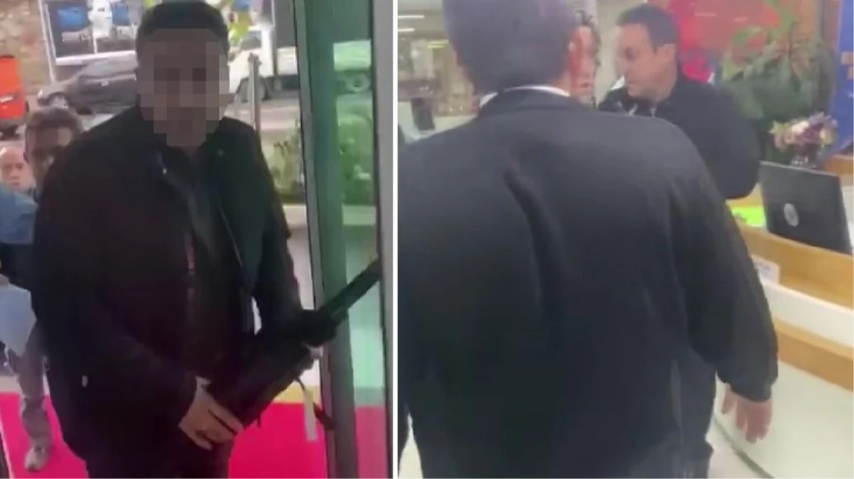 Yönetici de bunu yaparsa vay halimize! Kadın öğretmene şemsiyeli saldırı kamerada