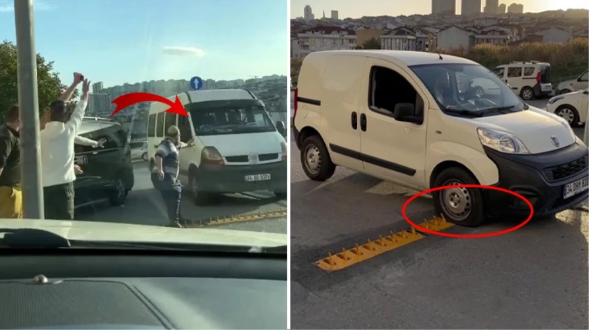 Kural tanımaz sürücüler ters yöne girdi, 4 günde 150 aracın lastiği patladı