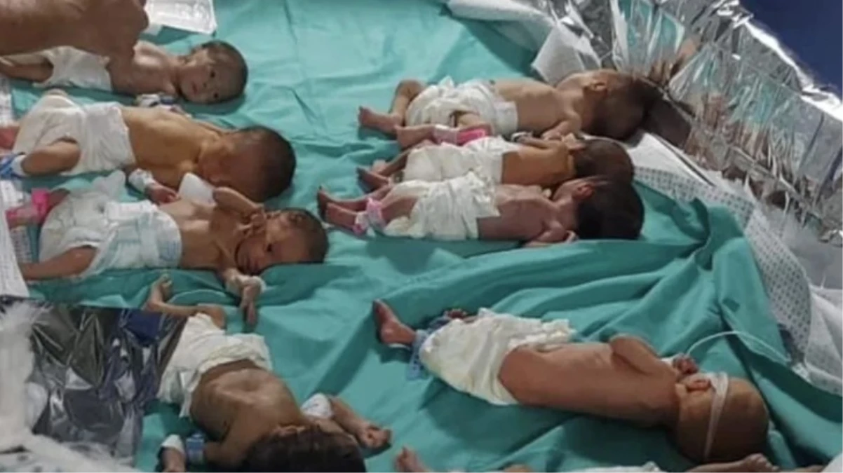 Kuşatma altındaki Şifa Hastanesi’nde bebekler ölümle burun buruna! Vücut ısılarını sağlamak için folyoya sardılar