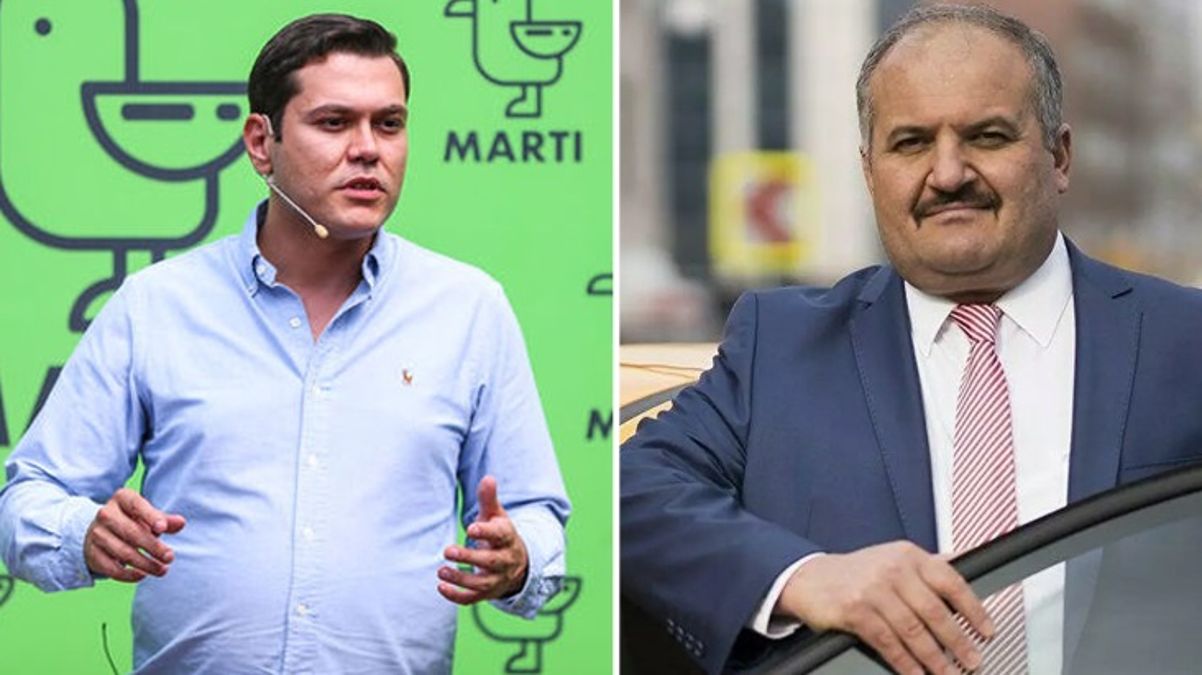 Martı Kurucusu Öktem’den İstanbul Taksiciler Esnaf Odası Başkanı Aksu’nun sözlerine tepki: Sen kimsin?