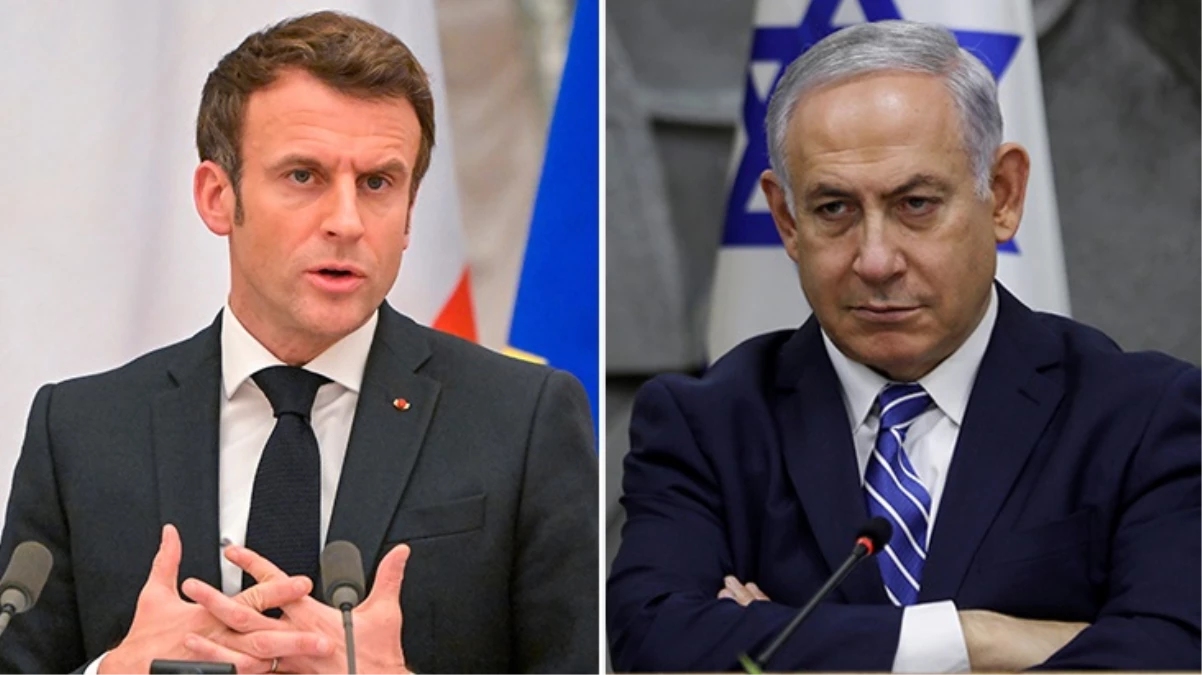 Netanyahu’ya destek veren Fransa Cumhurbaşkanı Macron’dan 35 gün sonra çarpıcı çıkış: İsrail’i durmaya çağırıyoruz
