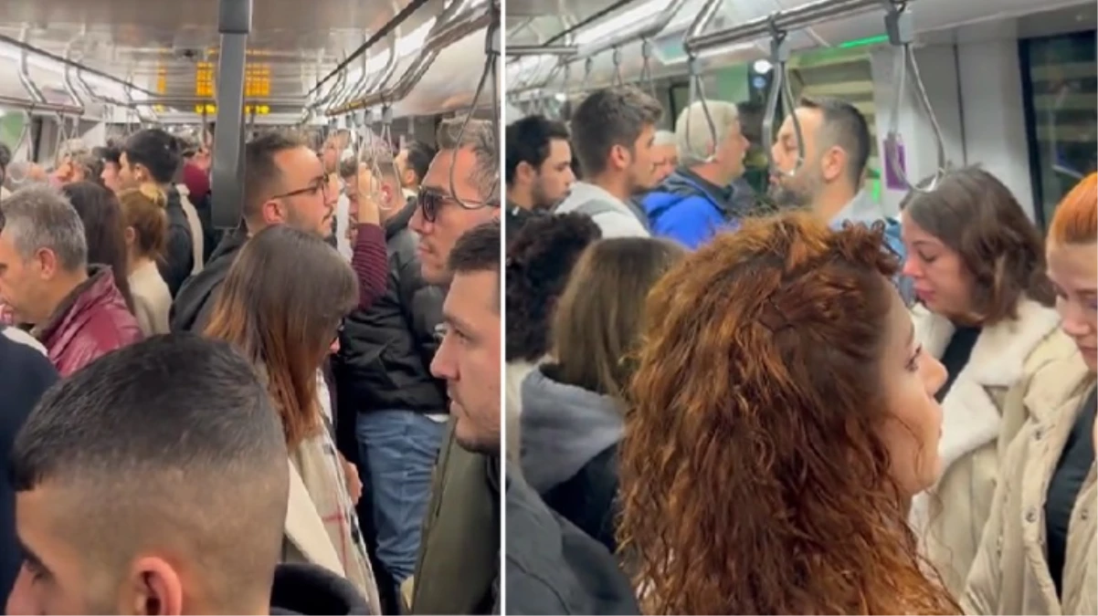 Saat 9’u 5 geçe İstanbul metrosu! Onlarca vatandaş Ata’sını böyle andı