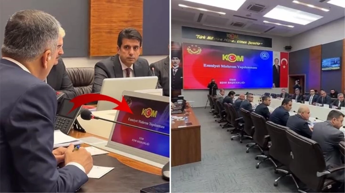 Yerlikaya’nın bilgisayar ekranında dikkat çeken detay! Yeni operasyonların hedefi belli