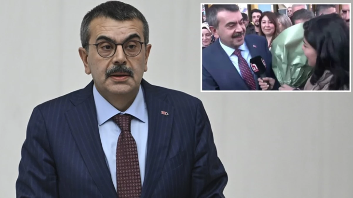 Bakan Tekin’e TBMM’deki “tarikat” çıkışı soruldu: Politik değil hukuki bir konu