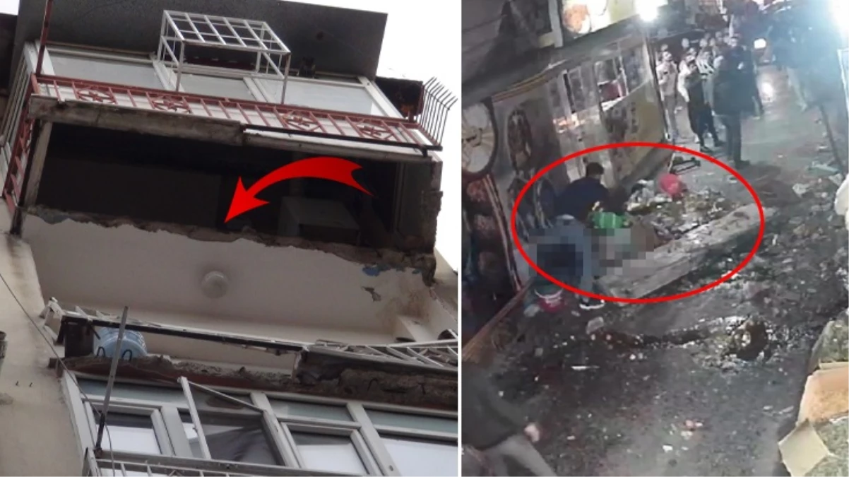 Balkon çökünce 7’nci kattan düşüp ölmüştü! Akılalmaz olayın görüntüleri ortaya çıktı