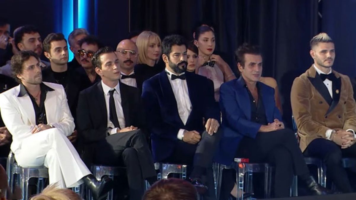 Burak Özçivit, Icardi ve Selahattin Paşalı törende bir araya geldi! Yorumlar kırdı geçirdi