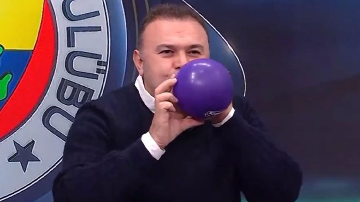 Balonlu yorumcunun canlı yayındaki örneği sonrası Fenerbahçe’den ambargo kararı