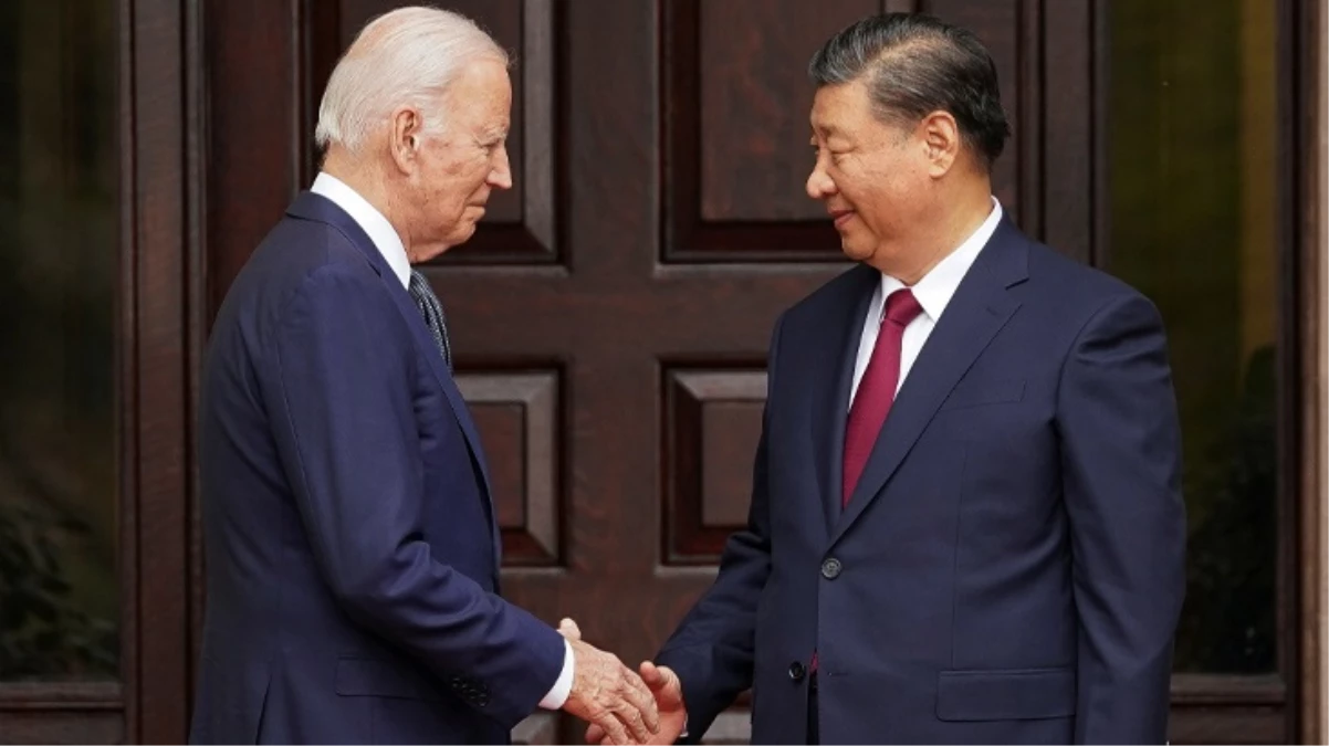 Jinping’e bak sen! Tayvan’ı topraklarına katacaklarını Biden’ın yüzüne söylemiş