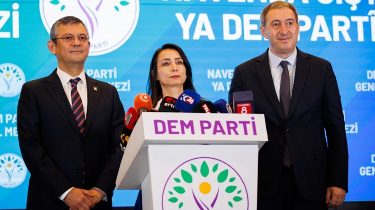 DEM Partili Tulay Hatımoğulları Oruç, Özgür Özel’e “CHP’nin Eş Başkanı” dedi