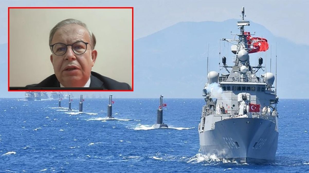 Doğu Akdeniz’deki gelişmeleri değerlendiren Tümamiral Cihat Yaycı canlı yayını terk etti: Çok canım sıkıldı