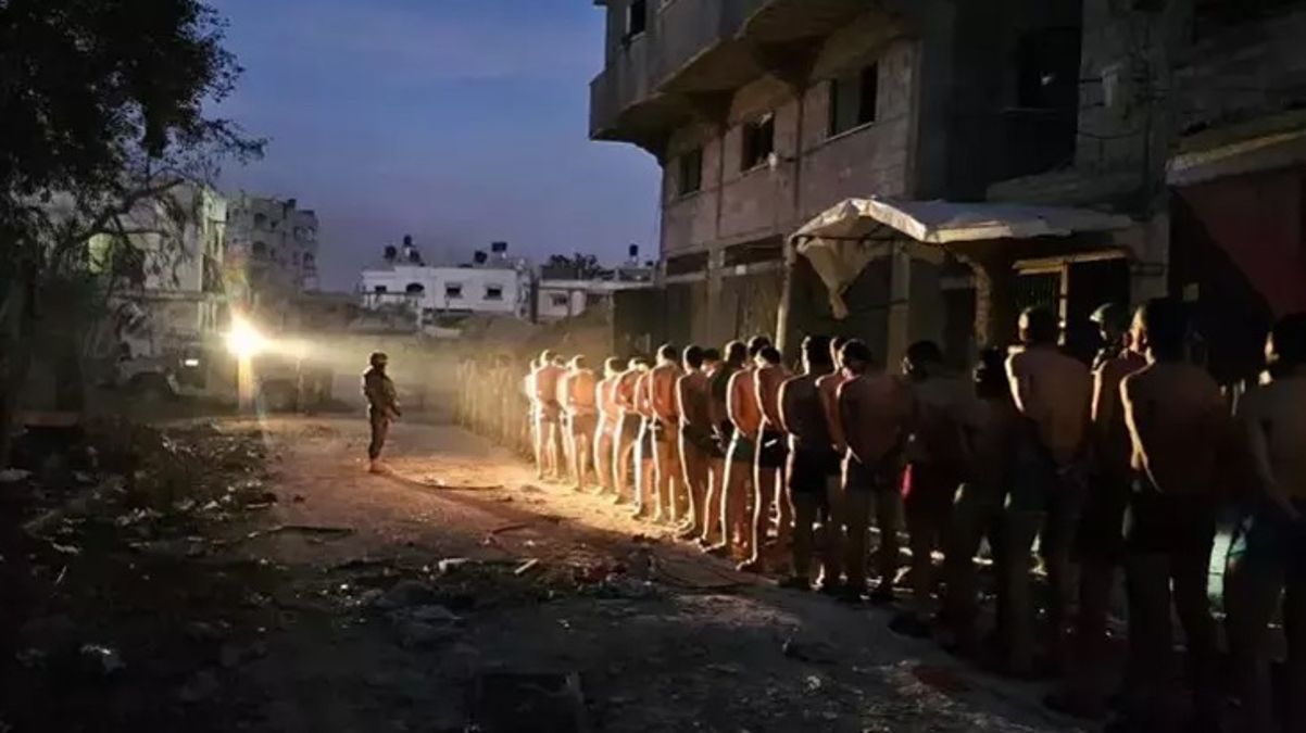 Gazze’de tuhaf işler oluyor! Çıplak şekilde esir alınan 100 erkeği bilinmeyen bir adrese götürdüler