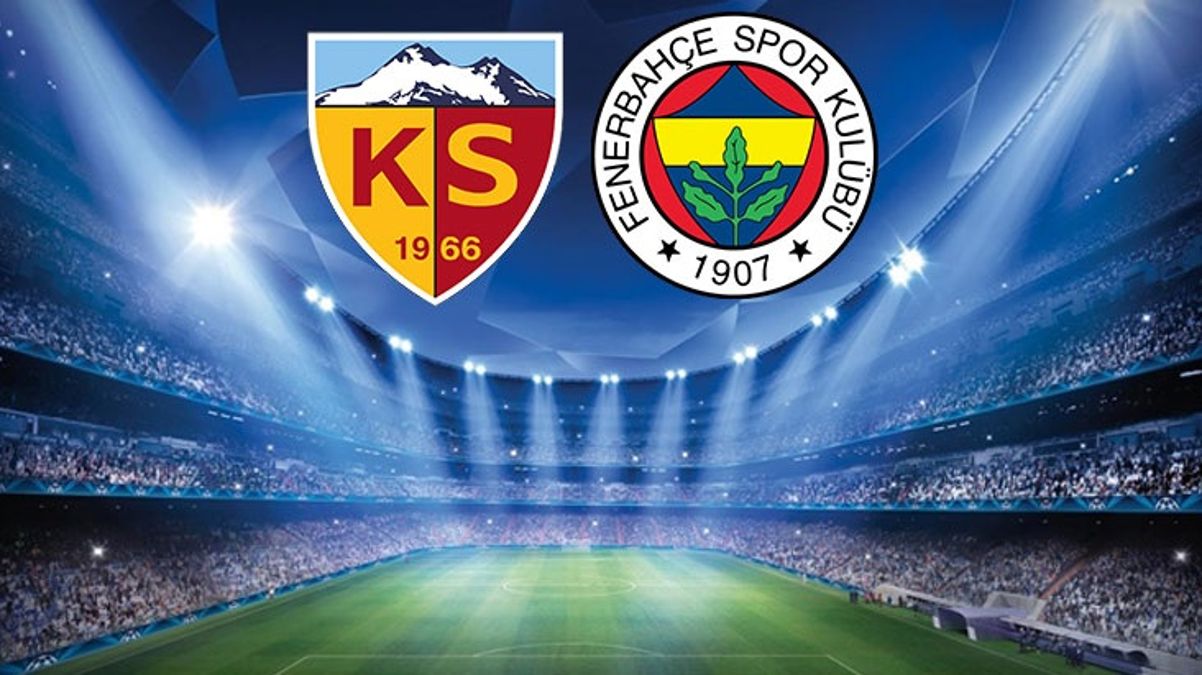 İki hoca da tüm kozlarını oynadı! Kayserispor Fenerbahçe maçında ilk 11’ler belli oldu