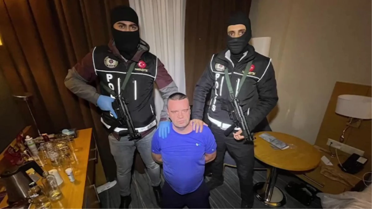 Interpol’ün kırmızı bültenle aradığı suç örgütü lideri Shaun Monaghan, İstanbul’da yakalandı
