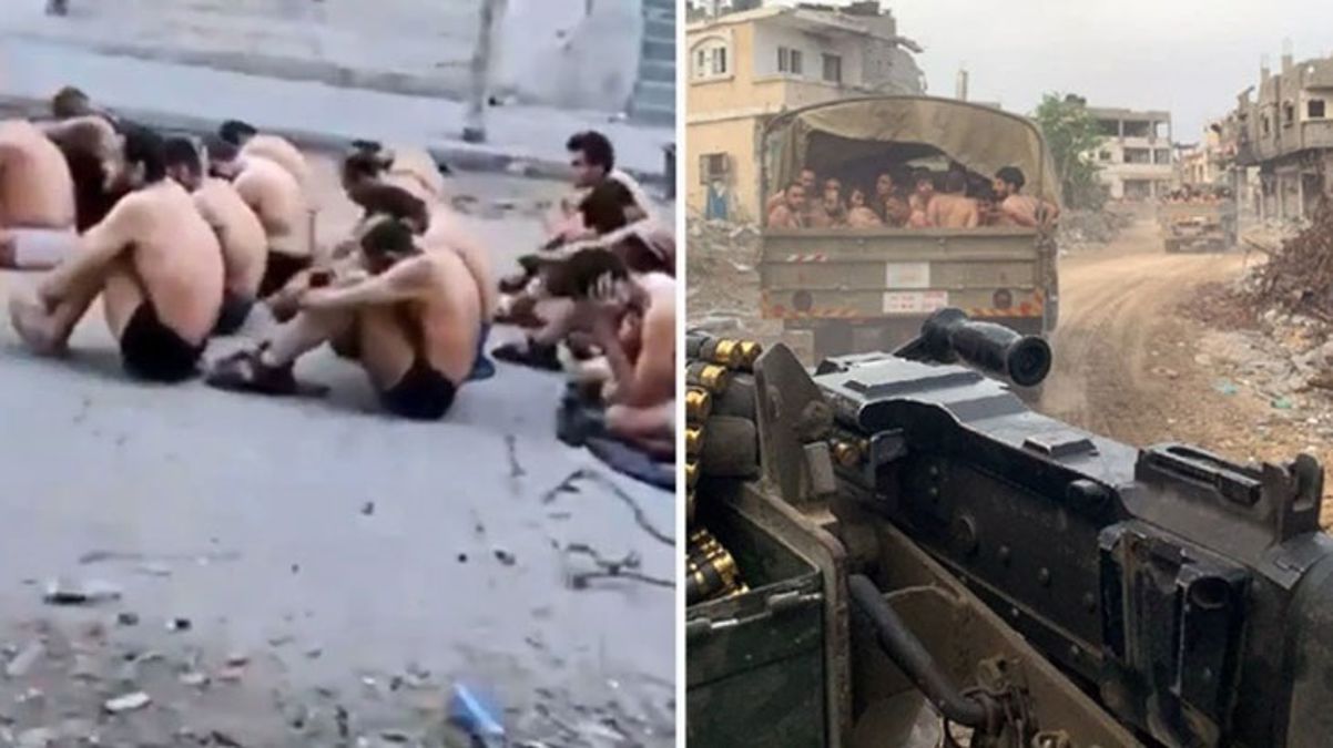 Netanyahu’nun danışmanı, Filistinlilerin yarı çıplak gözaltına alınmasını alay ederek savundu