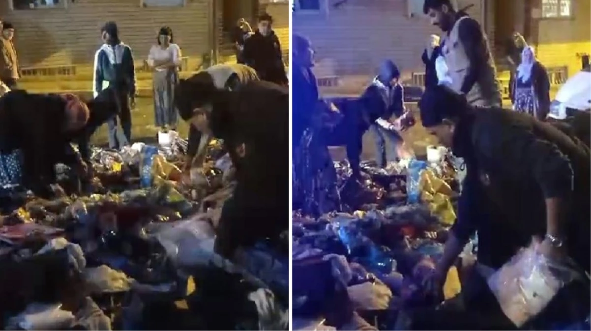 İstanbul’da rezillik! Yangın çıkan zincir marketi yağmaladılar