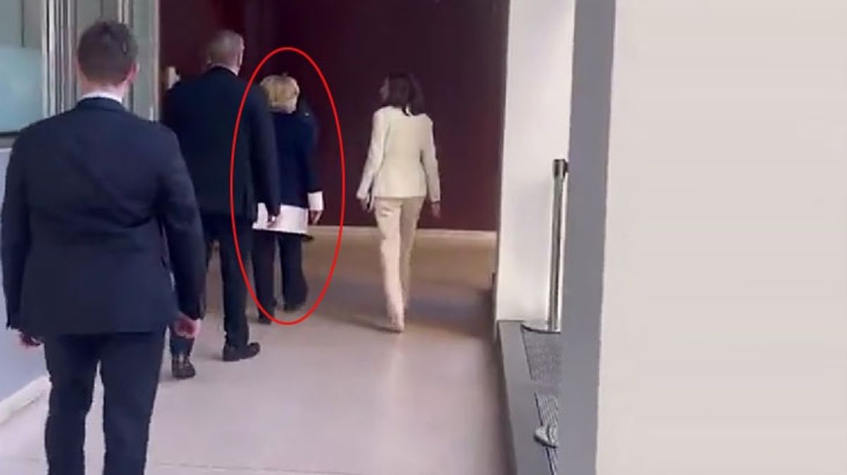 Katliam destekçisi Hillary Clinton’a Filistin dersi! Apar topar okuldan ayrıldı