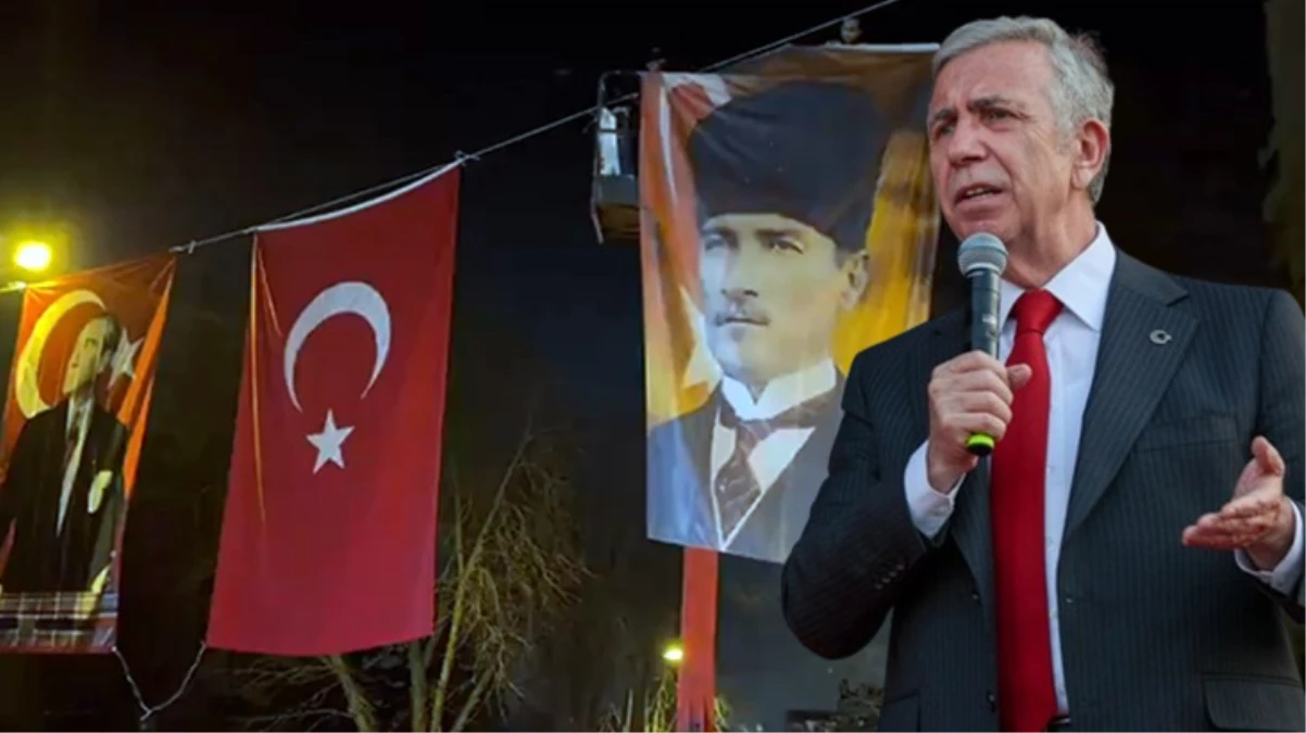 Mansur Yavaş, Suudi Arabistan Büyükelçiliği’nin bulunduğu sokağı Türk bayrakları ve Atatürk posterleriyle donattı