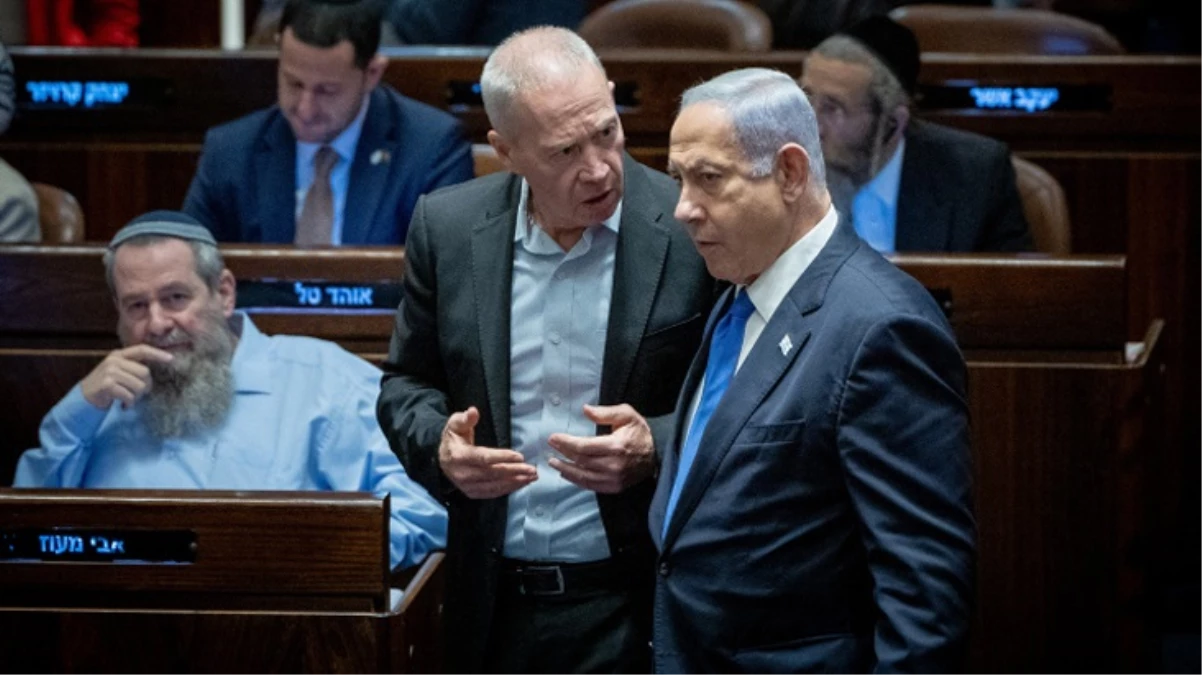 Netanyahu’ya soğuk duş! Savunma Bakanı Gallant ortak basın toplantısı teklifini reddetmiş
