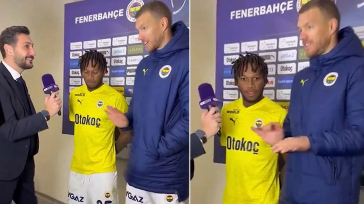 O kelimeyi duymak dahi istemiyor! Dzeko canlı yayında muhabire hemen müdahale etti