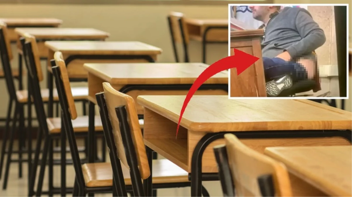 Öğretmeni sınıfta uygunsuz halde gören müdür yardımcısı polisi aradı