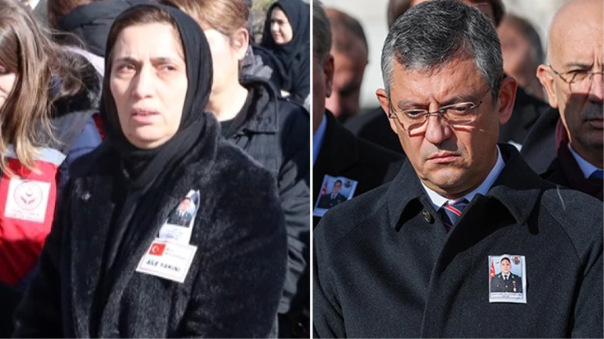 Özgür Özel’e şehit cenazesinde tepki: Demirtaş’a selam söyleyenler ne yüzle buraya geliyor?