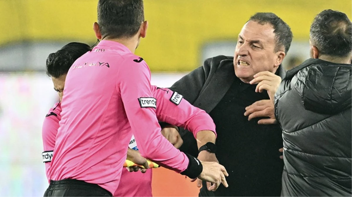 PFDK, Hakem Halil Umut Meler’e yumruk atan Faruk Koca’ya futboldan ömür boyu men cezası verdi