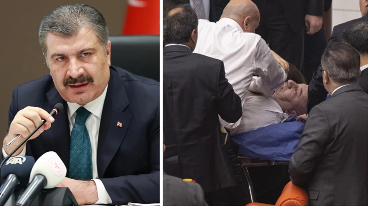 Sağlık Bakanı Koca: Meclis’te fenalaşan vekilimiz anjiyoya alındı, tedavisi yoğun bakımda devam ediyor