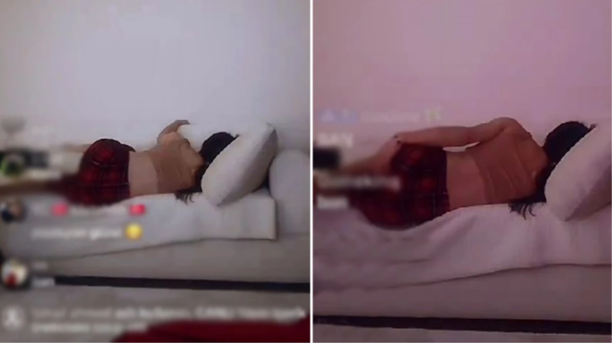 TikTok’ta rezillikler sınır tanımıyor! Kamera önünde gaz çıkaran kadına para yağdırdılar