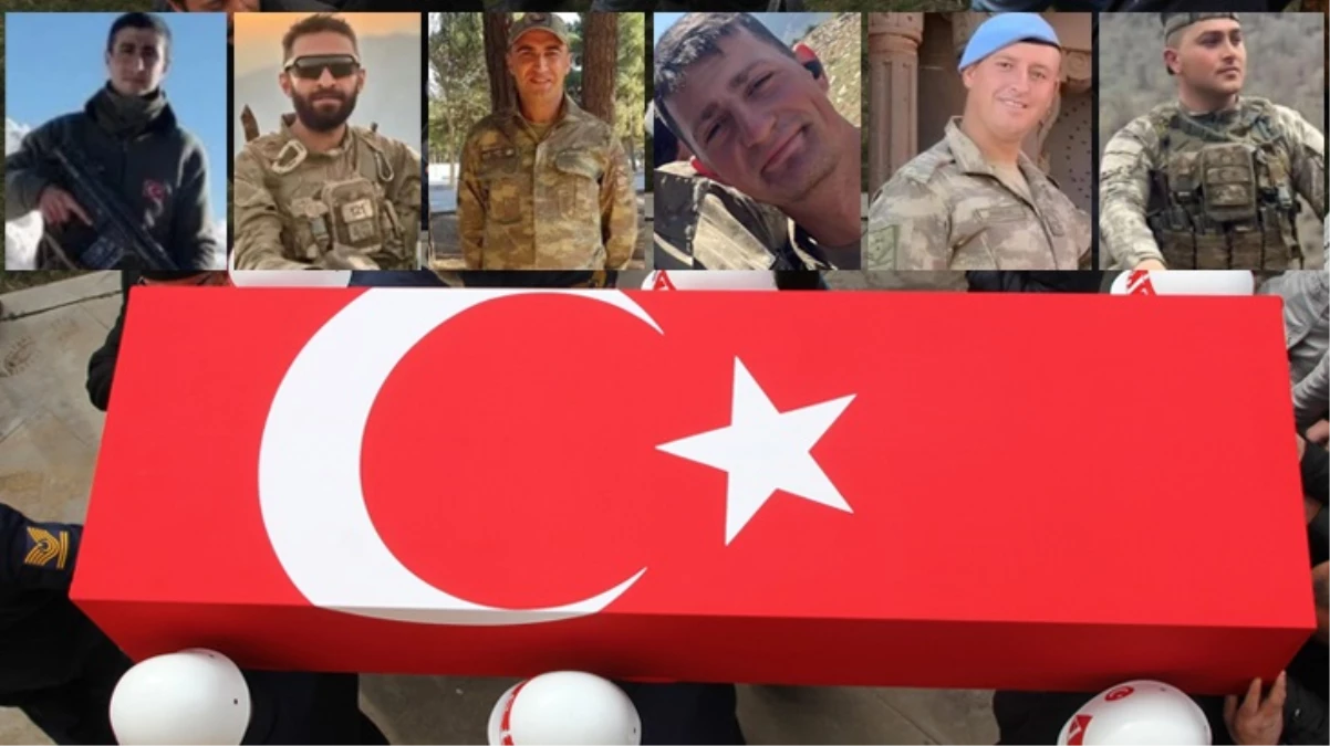 Türkiye’nin 6 iline ateş düştü! İşte şehitlerimizin kimlikleri