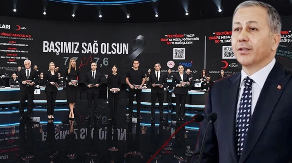 “Türkiye Tek Yürek” kampanyasında toplanan deprem bağışlarına ne oldu? Bakan Yerlikaya yanıtladı