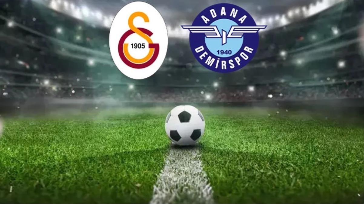 Yıldız futbolcu yok! Galatasaray-Adana Demirspor maçında ilk 11’ler belli oldu
