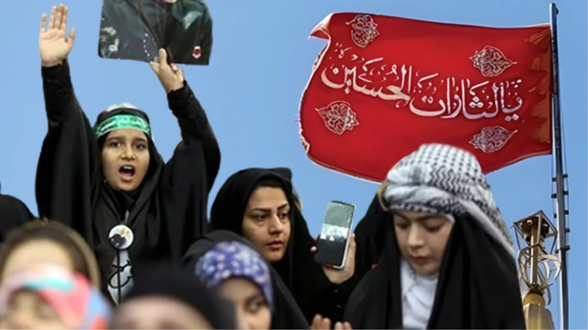 4 yıl sonra ilk kez! İran’da cami kubbesine ‘intikam bayrağı’ çekildi