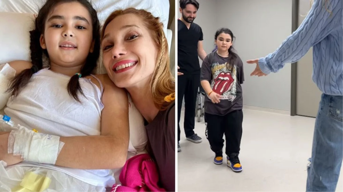 90 saat enkazda kalmıştı! Derya Balta’nın tedavisini üstlendiği 10 yaşındaki depremzede yürümeye başladı