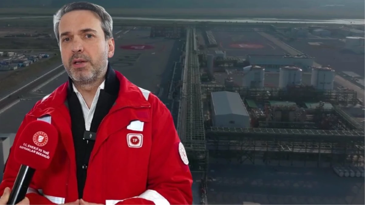 Bakan Bayraktar müjdeyi verdi! Sakarya’daki sahadan 15 milyon haneye yetecek doğal gaz tedarik edilecek