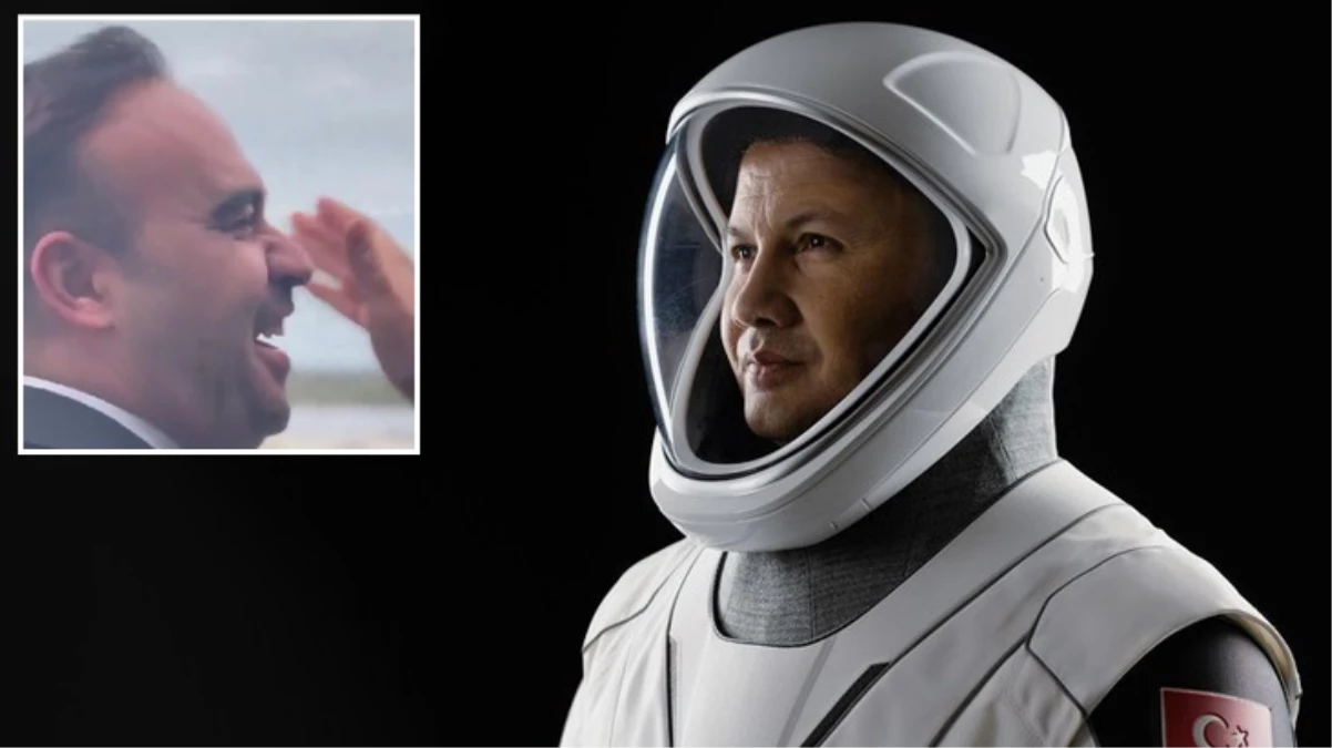 Bakan Kacır’dan Alper Gezeravcı’nın uzaya fırlatılmasına ilginç tepki: Vuh, gitti adam