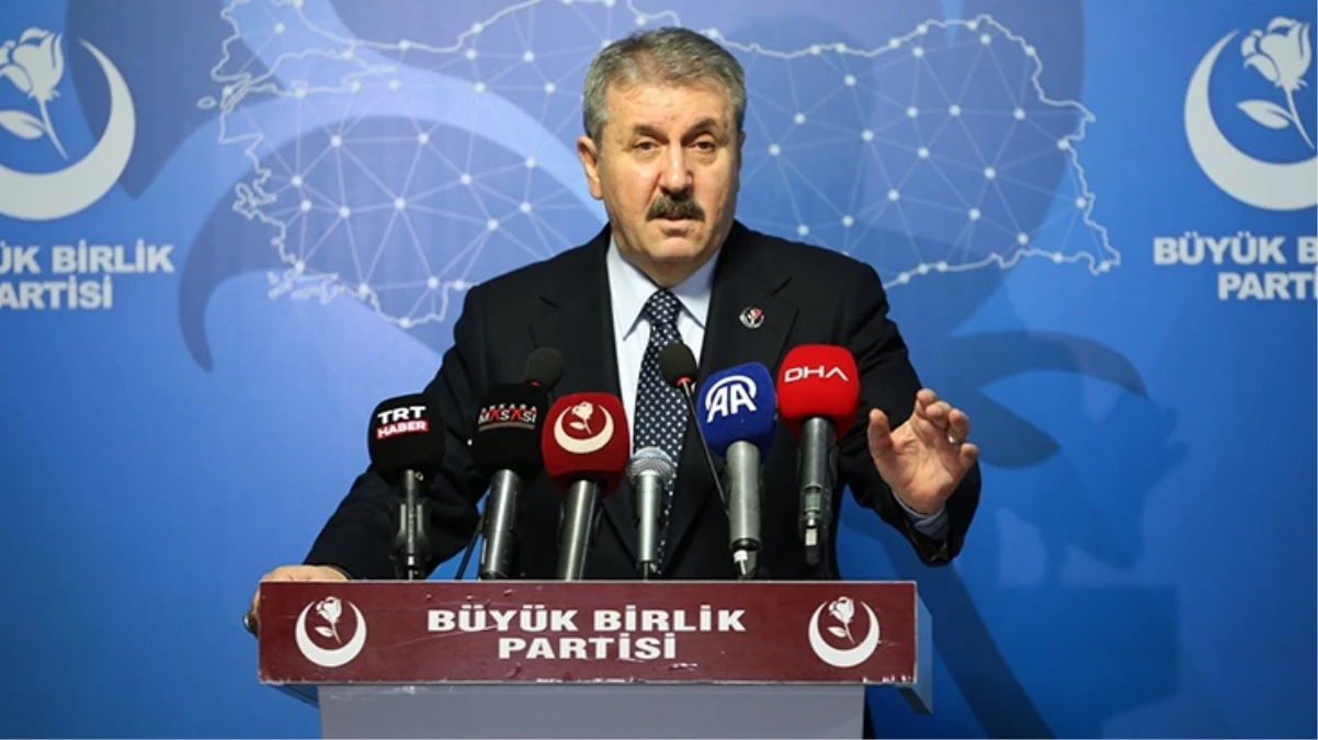 BBP lideri Destici: PKK’nın sözcüsü İsveç’le biz nasıl müttefik olacağız?