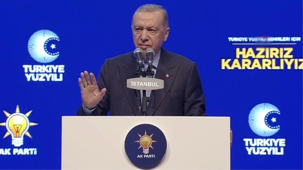 Cumhurbaşkanı Erdoğan, 26 şehrin adaylarını açıklayacağı konuşmasına başladı