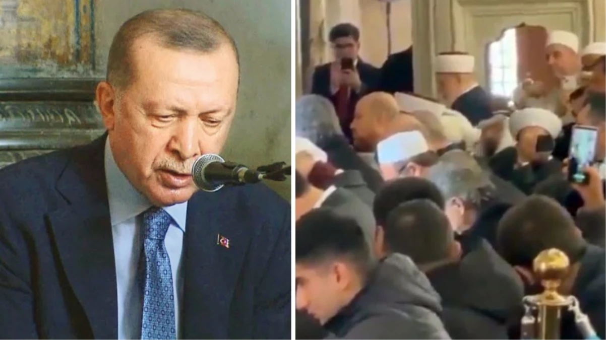 Cumhurbaşkanı Erdoğan, Süleymaniye Camii’nde Kur’an-ı Kerim okudu