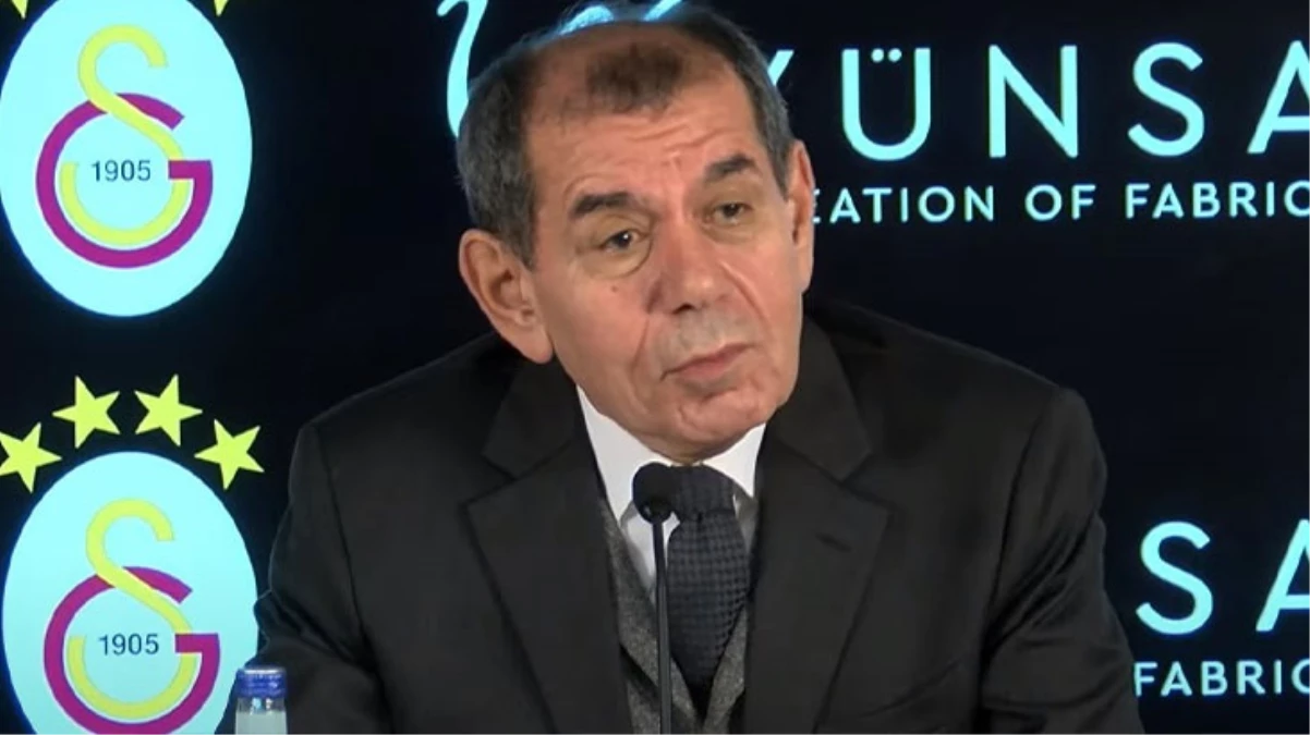 Dursun Özbek muhabirin sorusunun cevabı için Ali Koç’u işaret etti: Bizim kıblemiz belli