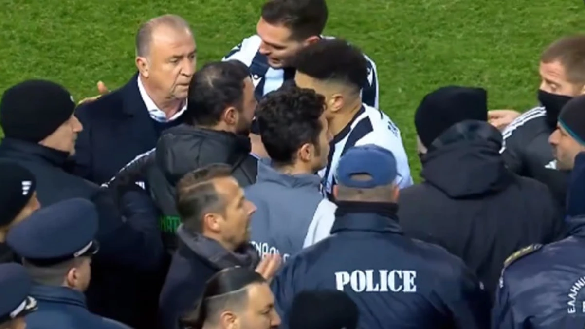 Fatih Terim ile Lucescu’nun oğlu birbirine girdi! Polis zor ayırdı