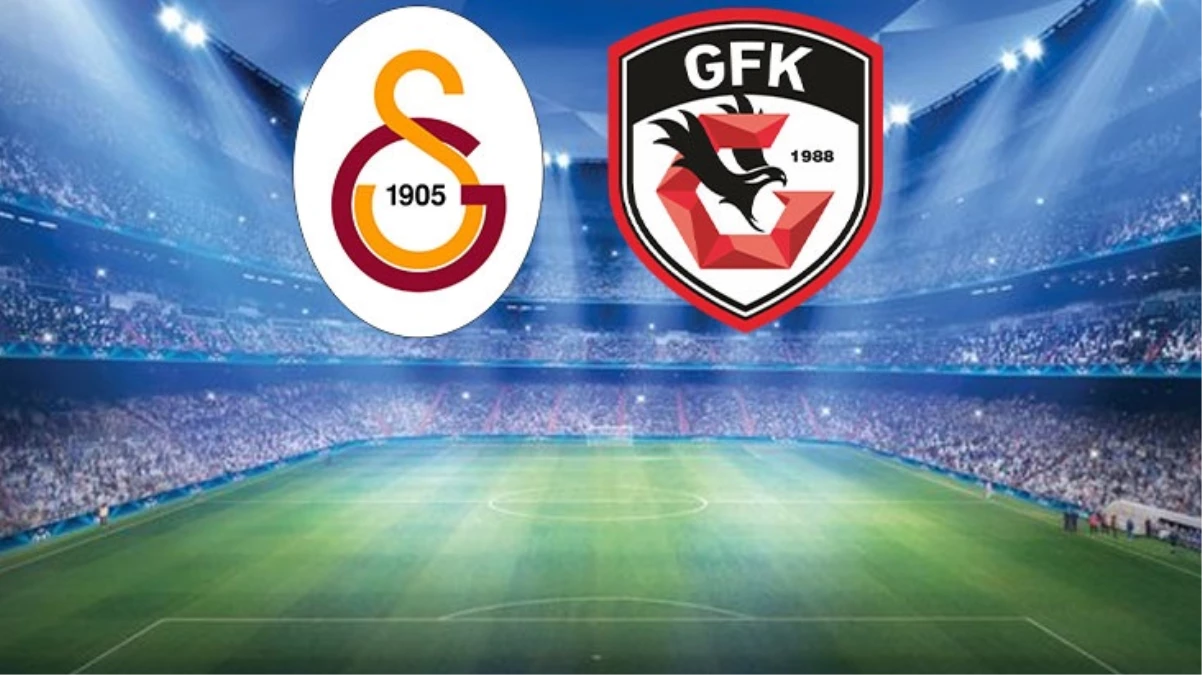 Galatasaray-Gaziantep FK maçında ilk 11’ler belli oldu
